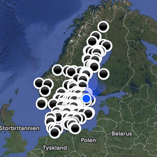 Hela Sverige - Övergivna platser
