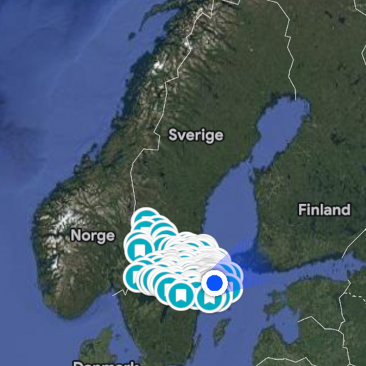 Övergivna platser - Svealand